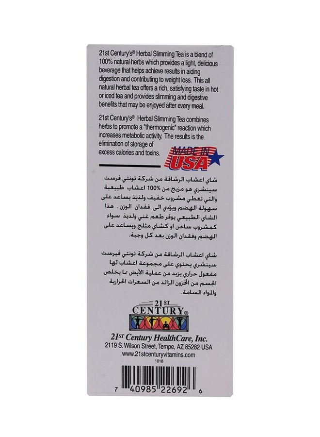 21st Century Herbal Slimming Peach-Apricot Tea 24 Tea Bags - Image 4